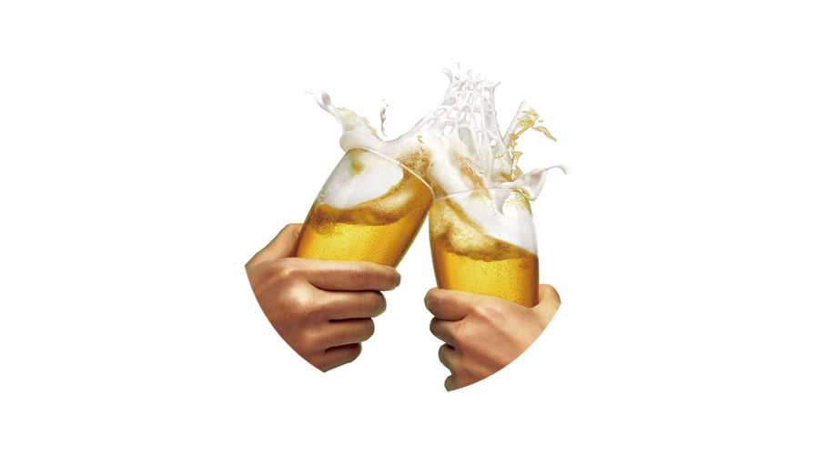 喝：啤酒大賽，喝多少送多少