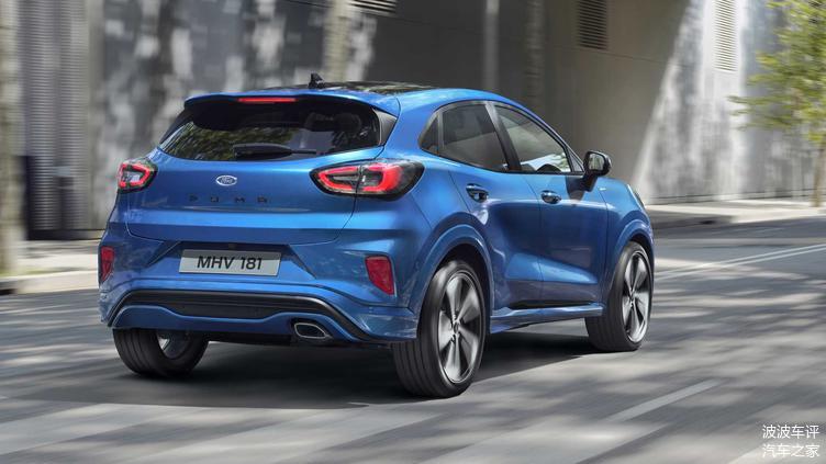 福特發(fā)布PUMA小型SUV官圖，歐式風(fēng)格，造型很有柔和感