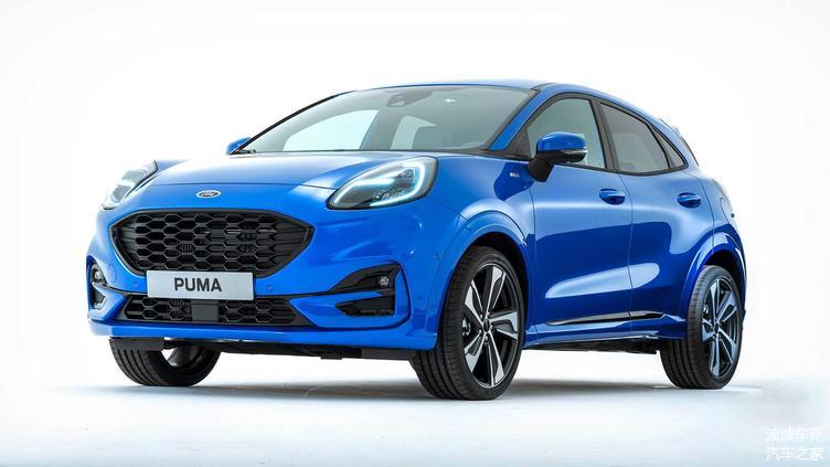 福特發(fā)布PUMA小型SUV官圖，歐式風(fēng)格，造型很有柔和感